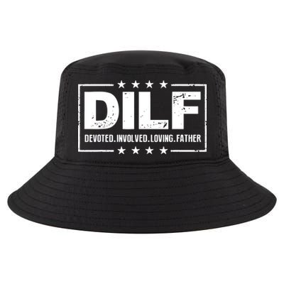Mens DILF Devoted Involved Loving Father Dad Papa Cool Comfort Performance Bucket Hat