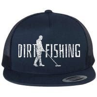 Metal Detecting Detector Detection Fishing Flat Bill Trucker Hat