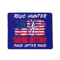 Metal Detecting Detector Relic Hunter American Flag Gift Mousepad