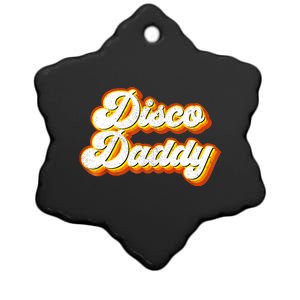 Mens Disco Daddy Retro Matching 60's 70s Party Costume Dad Ceramic Star Ornament