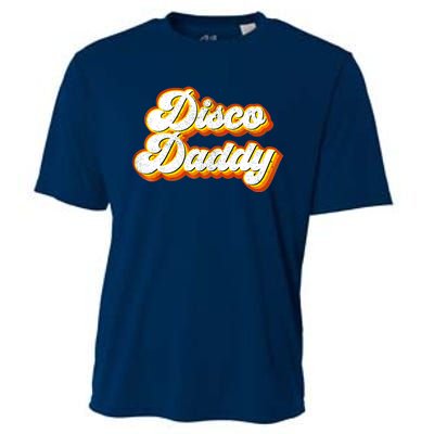 Mens Disco Daddy Retro Matching 60's 70s Party Costume Dad Cooling Performance Crew T-Shirt