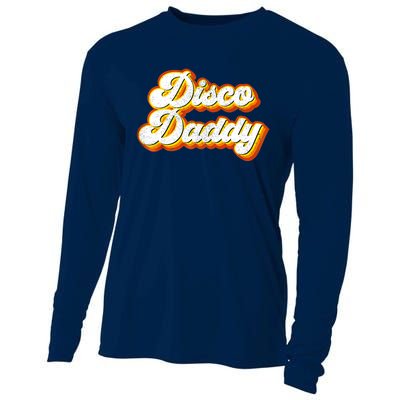 Mens Disco Daddy Retro Matching 60's 70s Party Costume Dad Cooling Performance Long Sleeve Crew