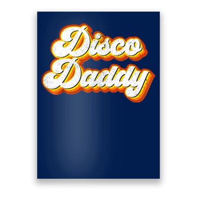 Mens Disco Daddy Retro Matching 60's 70s Party Costume Dad Poster