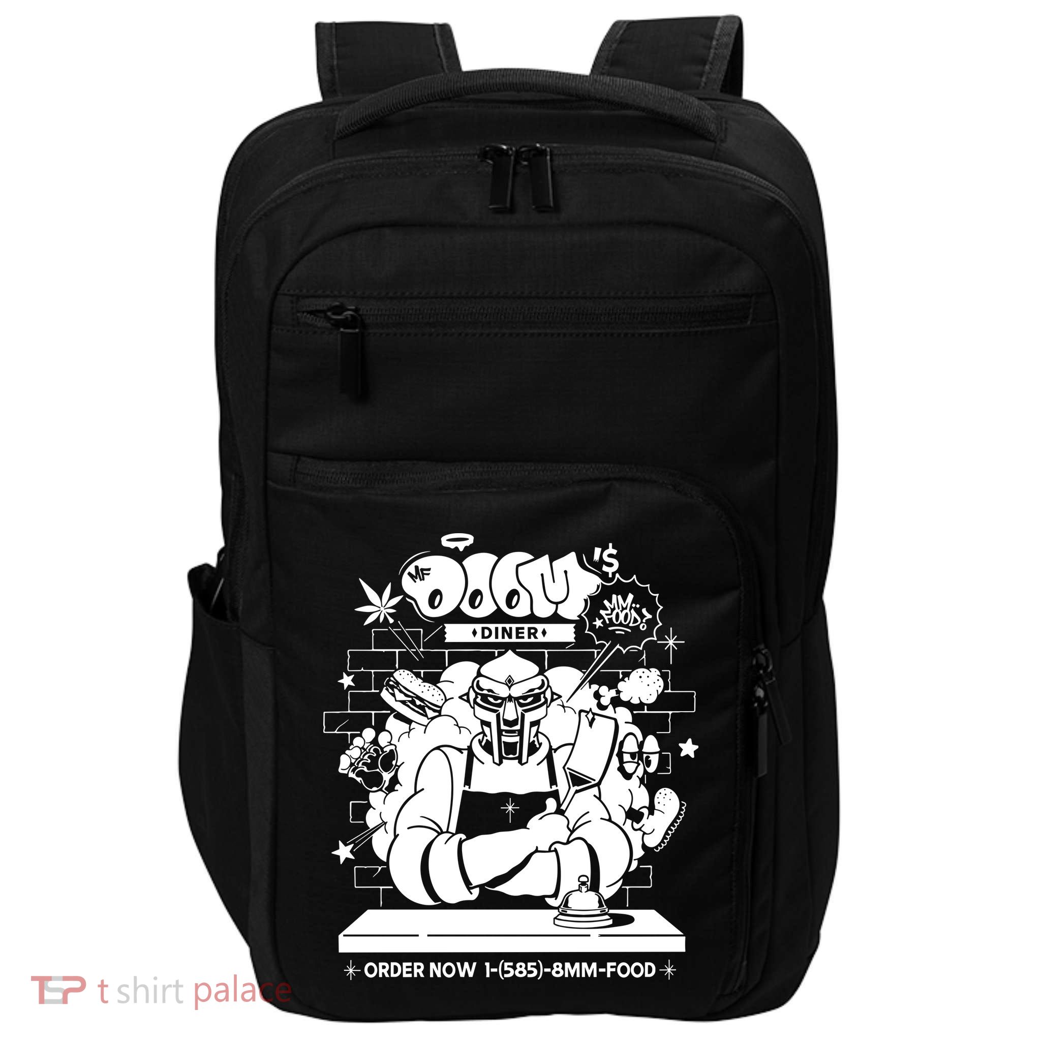 Mf Doom Diner Chef Doom Impact Tech Backpack