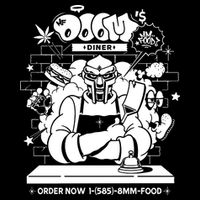 Mf Doom Diner Chef Doom Flat Bill Trucker Hat