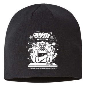 Mf Doom Diner Chef Doom Sustainable Beanie