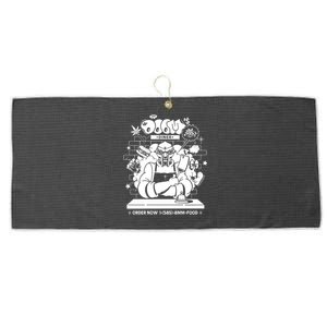 Mf Doom Diner Chef Doom Large Microfiber Waffle Golf Towel