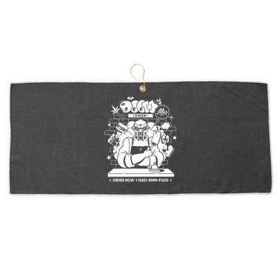 Mf Doom Diner Chef Doom Large Microfiber Waffle Golf Towel