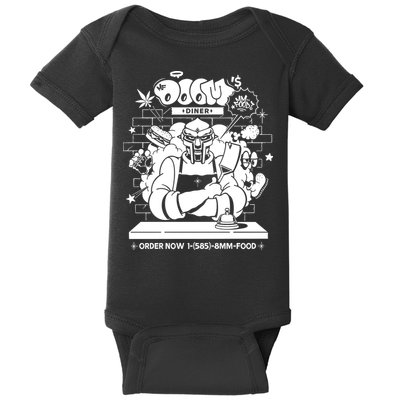 Mf Doom Diner Chef Doom Baby Bodysuit