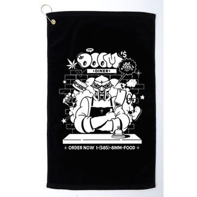 Mf Doom Diner Chef Doom Platinum Collection Golf Towel