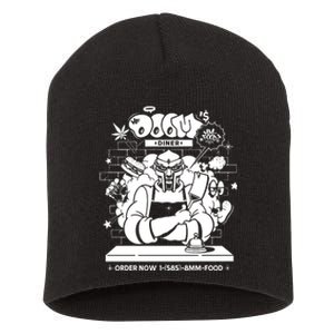 Mf Doom Diner Chef Doom Short Acrylic Beanie