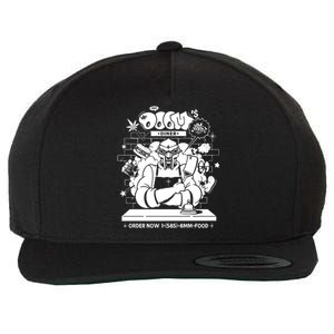 Mf Doom Diner Chef Doom Wool Snapback Cap