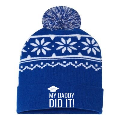 My Daddy Did It! Meaningful Gift USA-Made Snowflake Beanie