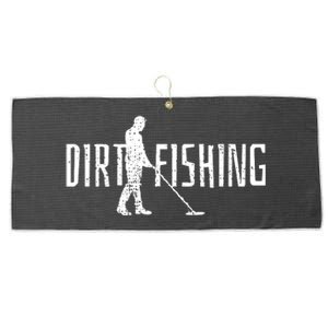 Metal Detecting Detector Dirt Magnet Fishing Pull Tabs Joke Large Microfiber Waffle Golf Towel