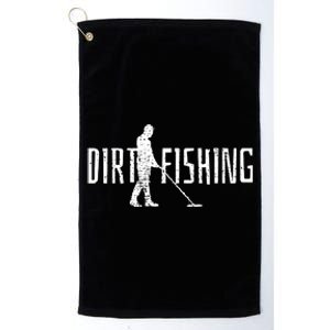 Metal Detecting Detector Dirt Magnet Fishing Pull Tabs Joke Platinum Collection Golf Towel