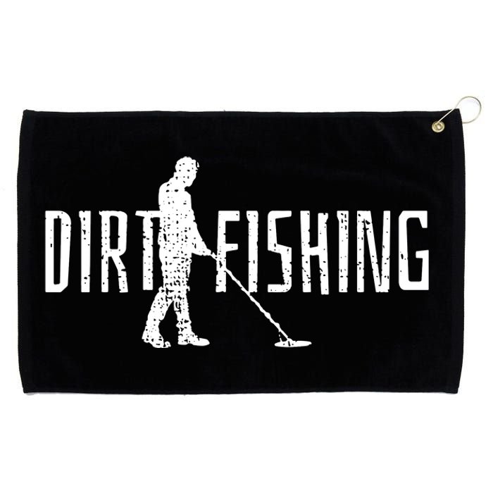 Metal Detecting Detector Dirt Magnet Fishing Pull Tabs Joke Grommeted Golf Towel