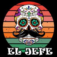 Mexican Dia De Los Muertos Day Of The Dead El Jefe City Backpack