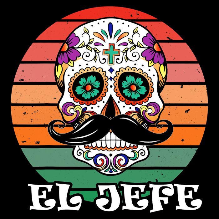 Mexican Dia De Los Muertos Day Of The Dead El Jefe City Backpack