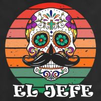 Mexican Dia De Los Muertos Day Of The Dead El Jefe 11oz C Handle Ceramic Mug