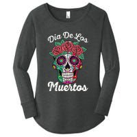 Mexican Dia De Los Muertos Day Of The Dead Women's Perfect Tri Tunic Long Sleeve Shirt