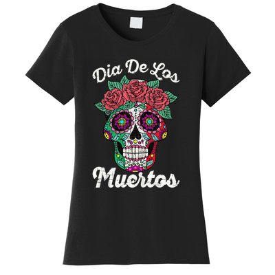 Mexican Dia De Los Muertos Day Of The Dead Women's T-Shirt