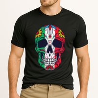 Mexican Dia De Los Muertos Day Of The Dead Sugar Skull Cooling Performance Crew T-Shirt