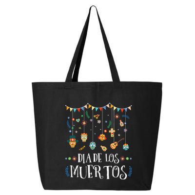 Mexican Dia De Los Muertos Day Of The Dead Vintage Design 25L Jumbo Tote