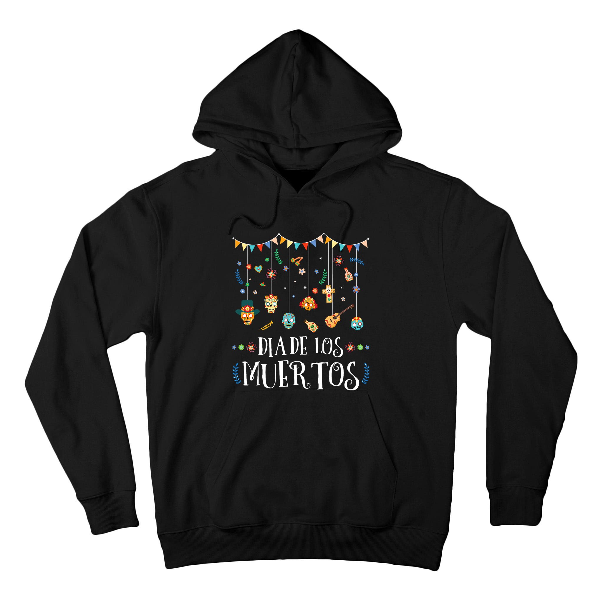 Mexican Dia De Los Muertos Day Of The Dead Vintage Design Tall Hoodie