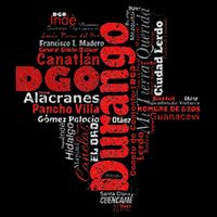 Mapa De Durango Mexico Municipios Durango Map Cooling Performance Crew T-Shirt