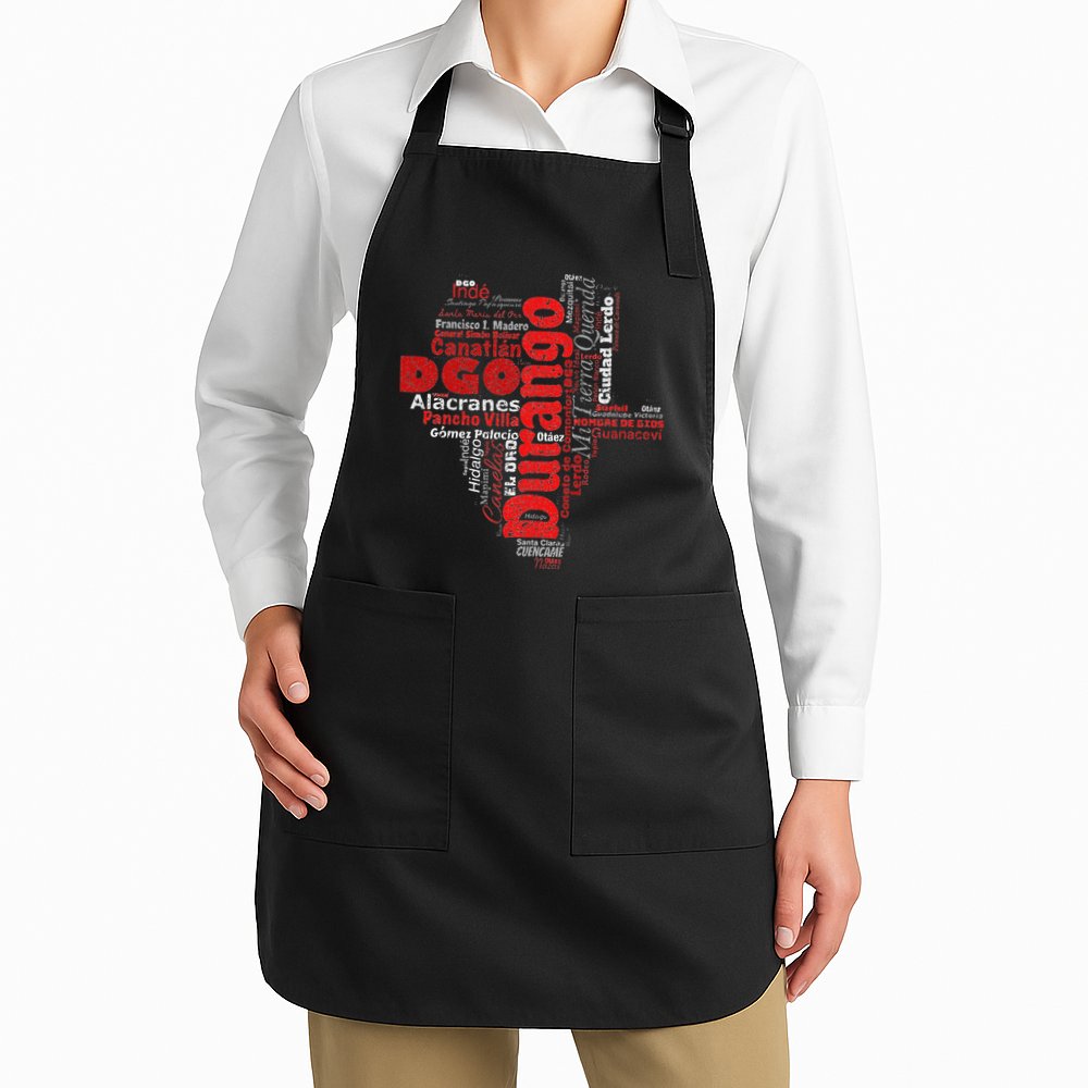 Mapa De Durango Mexico Municipios Durango Map Apron