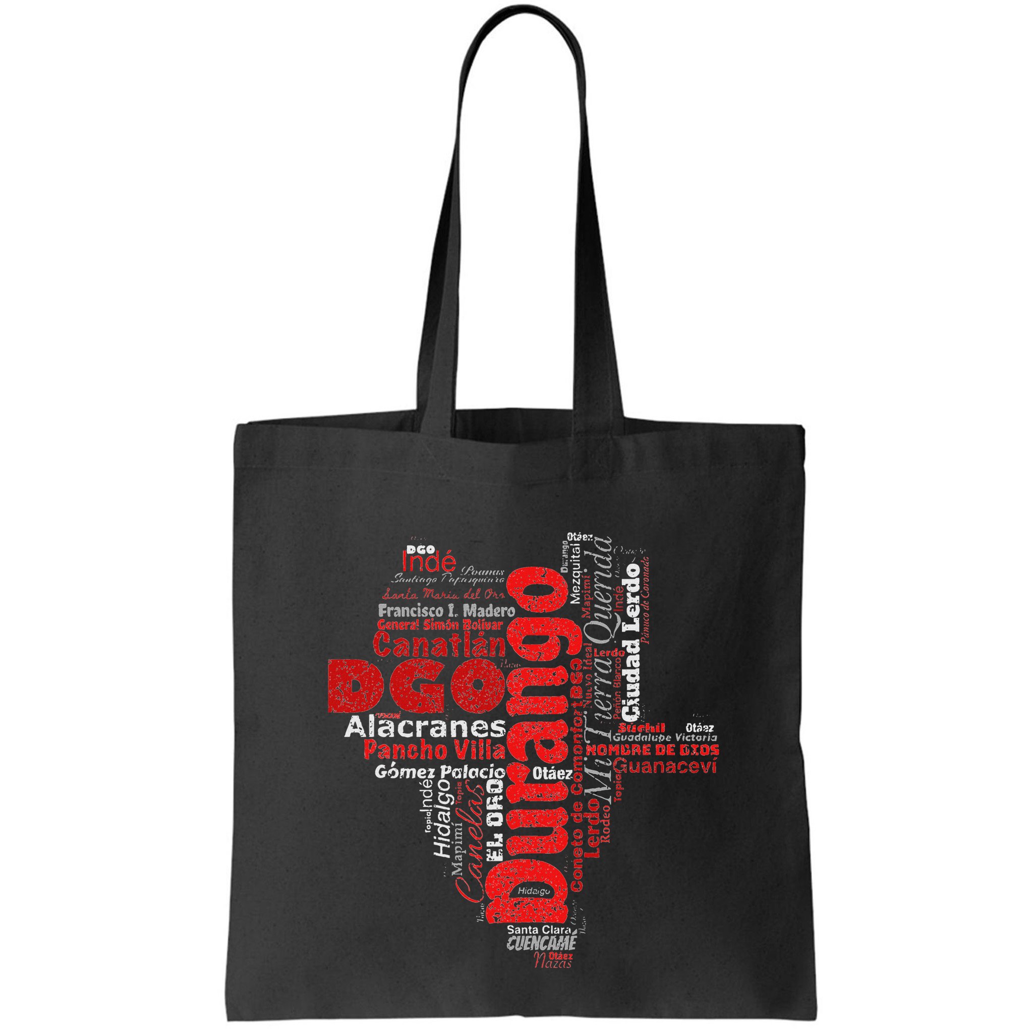 Mapa De Durango Mexico Municipios Durango Map Bag