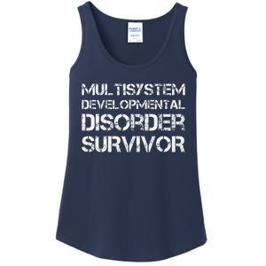 Multisystem Developmental Disorder Survivor Ladies Essential Tank