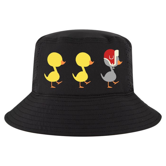 Minnesota Duck Duck Grey Duck Cool Comfort Performance Bucket Hat