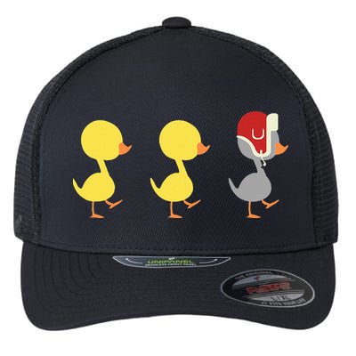 Minnesota Duck Duck Grey Duck Flexfit Unipanel Trucker Cap