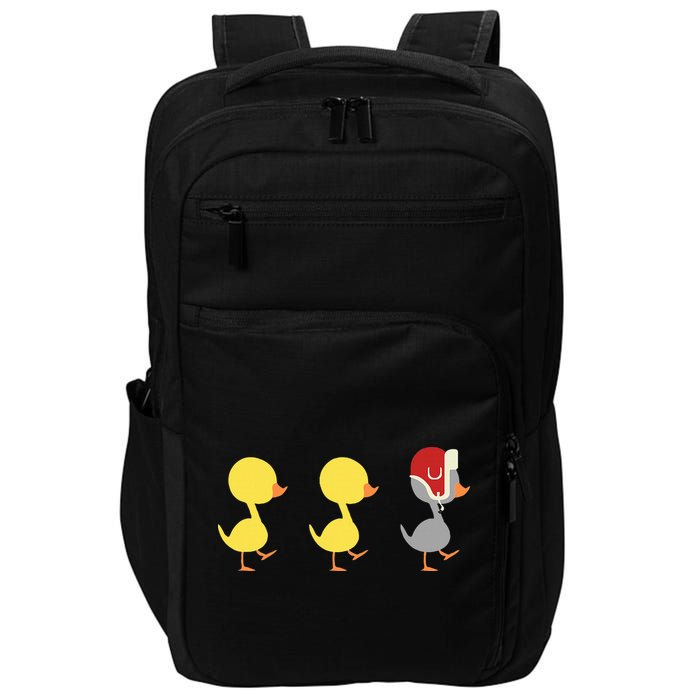 Minnesota Duck Duck Grey Duck Impact Tech Backpack