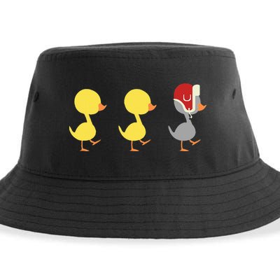 Minnesota Duck Duck Grey Duck Sustainable Bucket Hat
