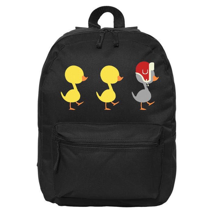 Minnesota Duck Duck Grey Duck 16 in Basic Backpack