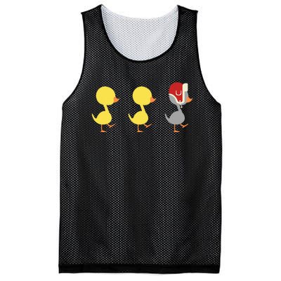 Minnesota Duck Duck Grey Duck Mesh Reversible Basketball Jersey Tank