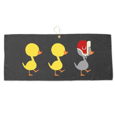 Minnesota Duck Duck Grey Duck Large Microfiber Waffle Golf Towel