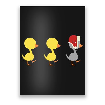 Minnesota Duck Duck Grey Duck Poster