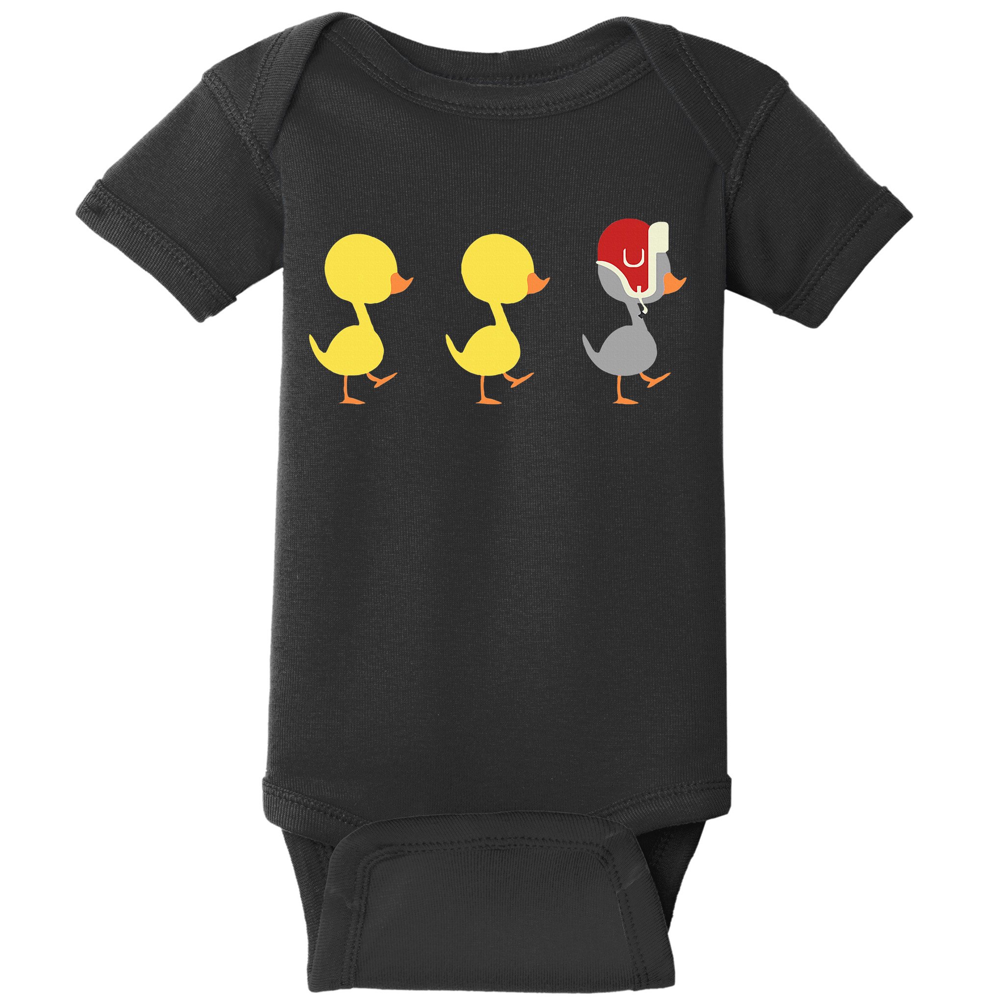 Minnesota Duck Duck Grey Duck Baby Bodysuit