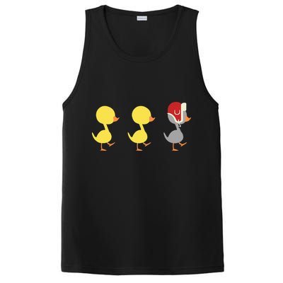 Minnesota Duck Duck Grey Duck PosiCharge Competitor Tank