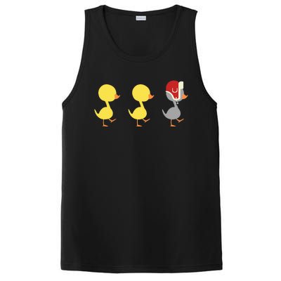 Minnesota Duck Duck Grey Duck PosiCharge Competitor Tank