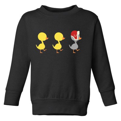 Minnesota Duck Duck Grey Duck Toddler Sweatshirt