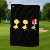 Minnesota Duck Duck Grey Duck Golf Towel