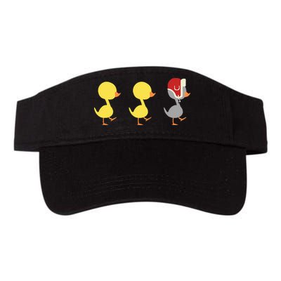 Minnesota Duck Duck Grey Duck Visor