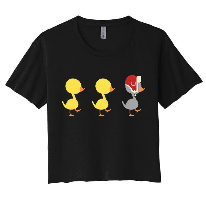 Minnesota Duck Duck Grey Duck Crop Top