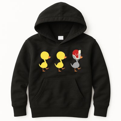 Minnesota Duck Duck Grey Duck Kids Hoodie