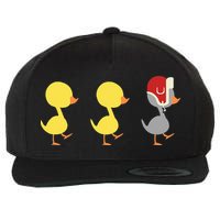 Minnesota Duck Duck Grey Duck Wool Snapback Cap