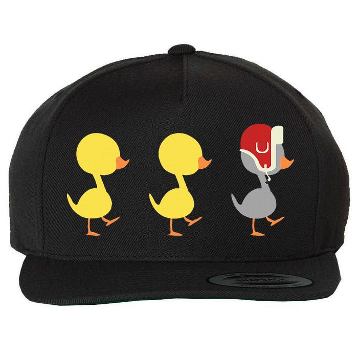 Minnesota Duck Duck Grey Duck Wool Snapback Cap